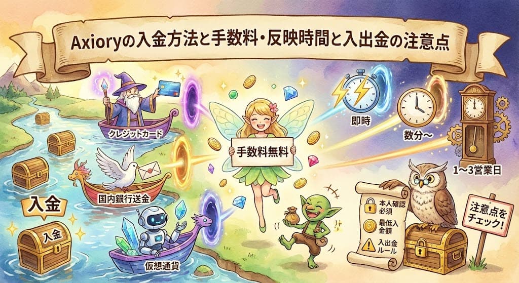 axiory 入金