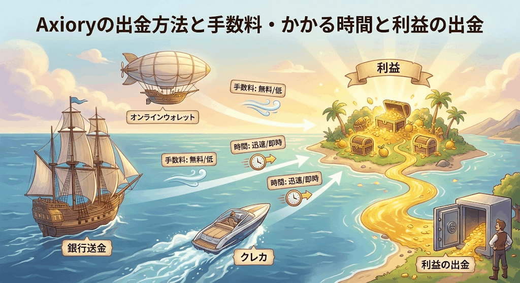 axiory 出金