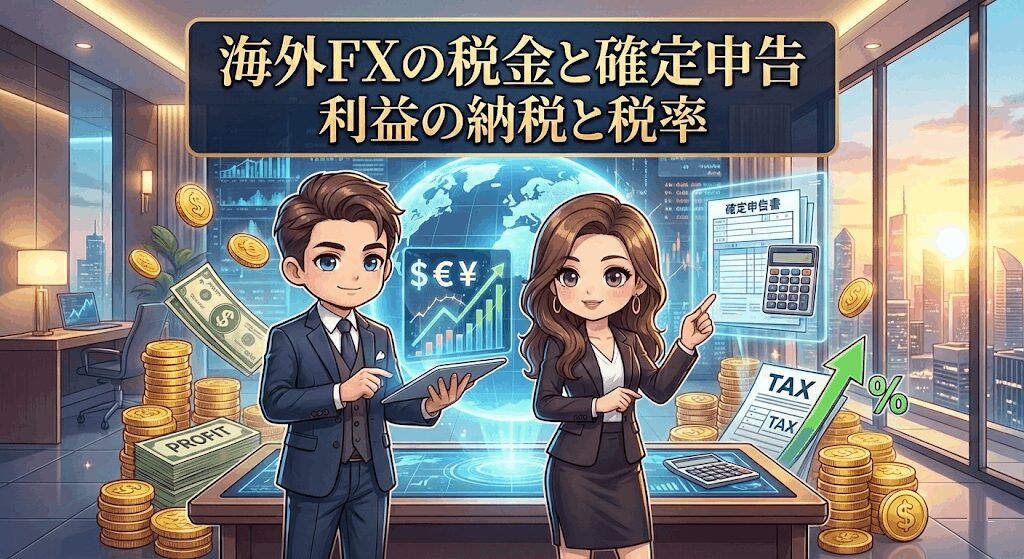 海外FXの税金と確定申告 利益の納税と税率 | シンコーFX株式会社