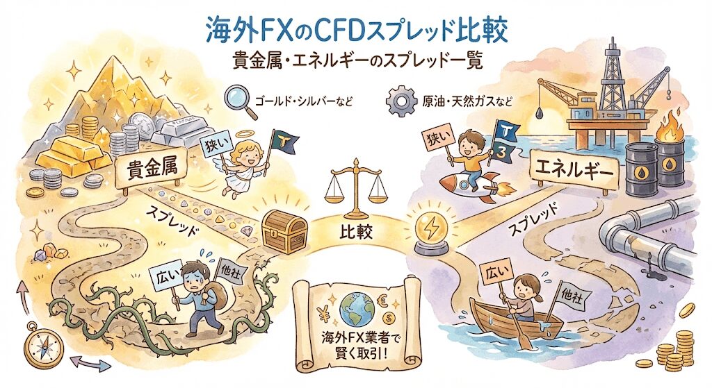 海外fx cfd スプレッド