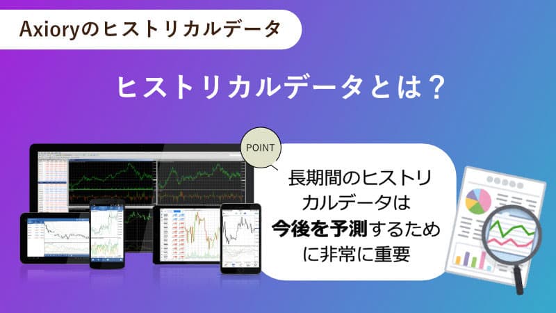 Axioryのヒストリカルデータとは?