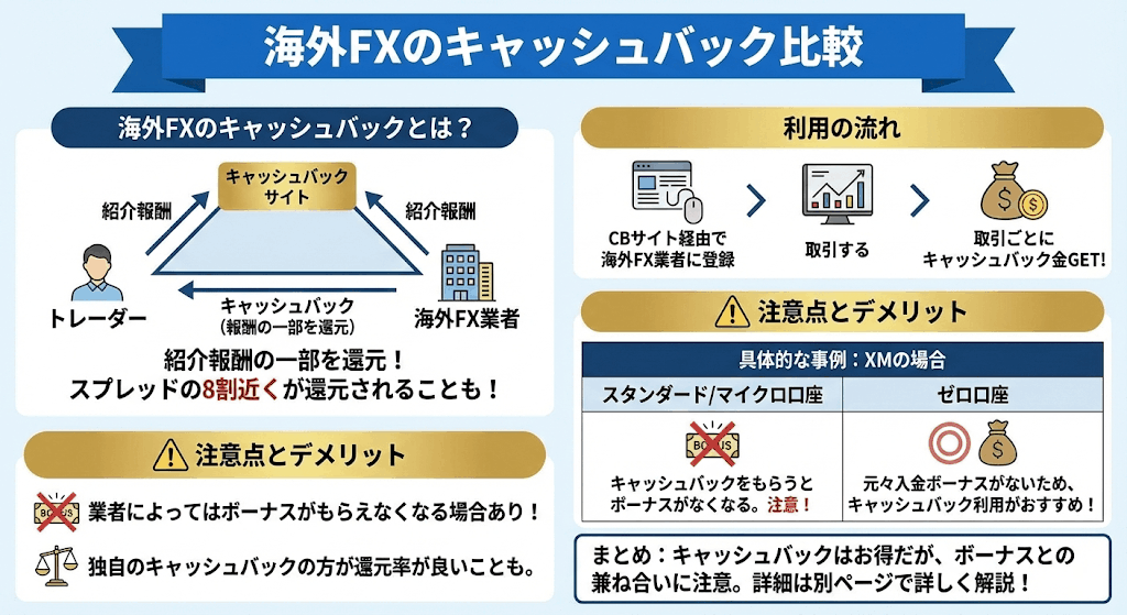 キャッシュバック 比較