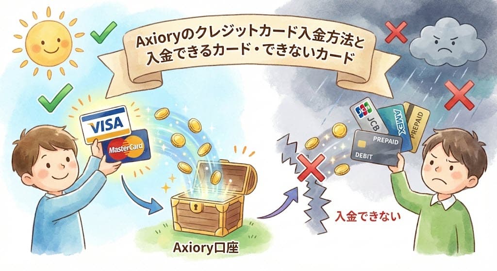 axiory クレジットカード