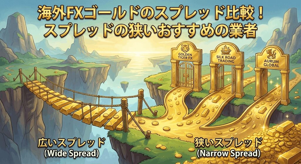 海外fx ゴールド スプレッド